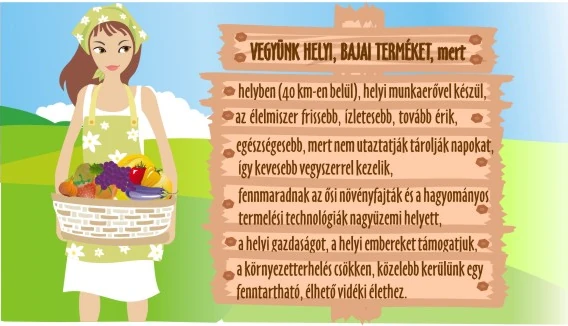 Vedd a helyit – helyi termelők Baján
